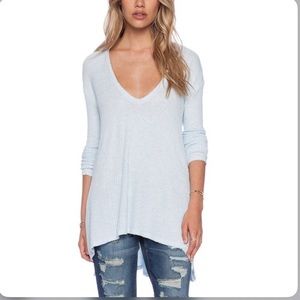 Free People Thermal Waffle Top